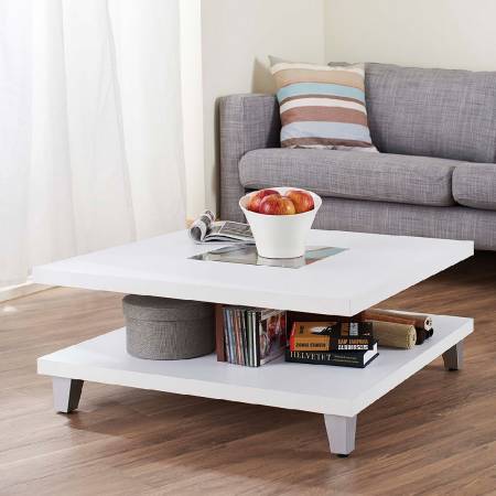 Easy Assembly Square Coffee Table